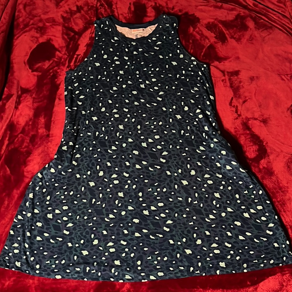 Lularoe animal print sleeveless dress